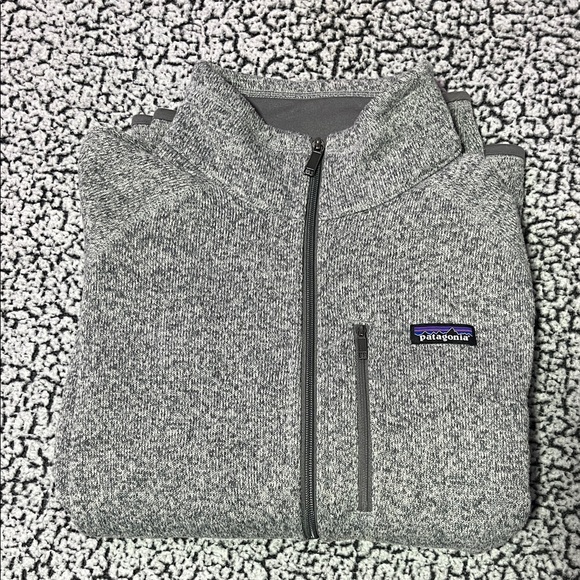 Patagonia Heather Gray Zip-Up Jacket - Picture 2 of 3